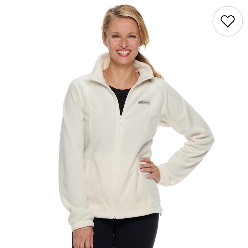 Columbia white Fleece Jacket